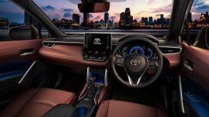 Expomotor interior Toyota Corolla Cross